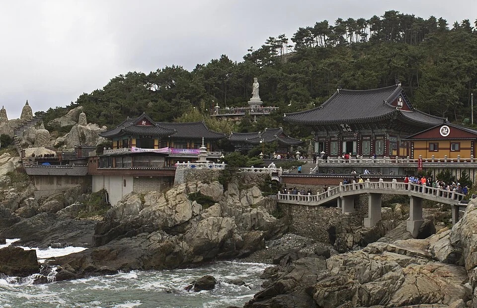 Haedong Yonggungsa Temple on the Gijang coastline
