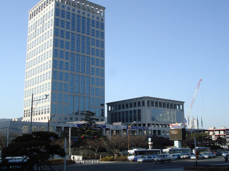 Busan City Hall and City Council buildings in Yeonje-gu